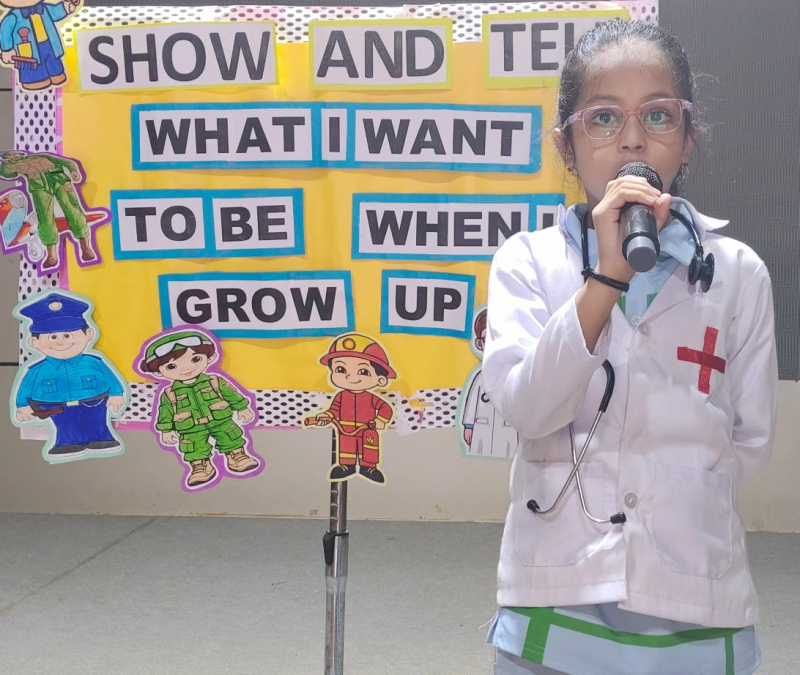 What I Want to Be When I Grow Up: Show and Tell