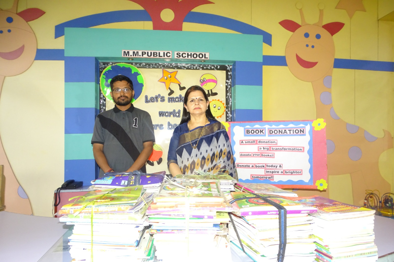 Book Donation - A Big Transformation