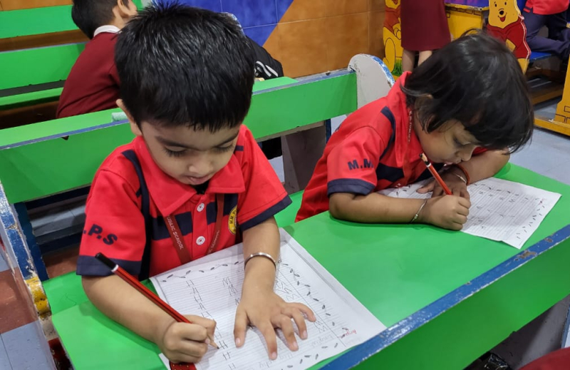 English Calligraphy Competition – Grade L.K.G.