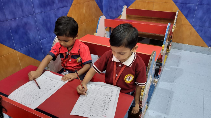 English Calligraphy Competition – Grade L.K.G.