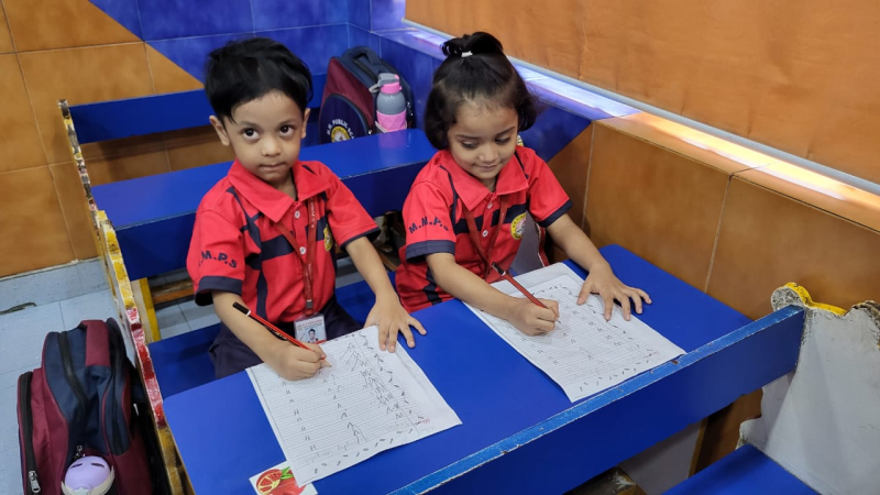 English Calligraphy Competition – Grade L.K.G.