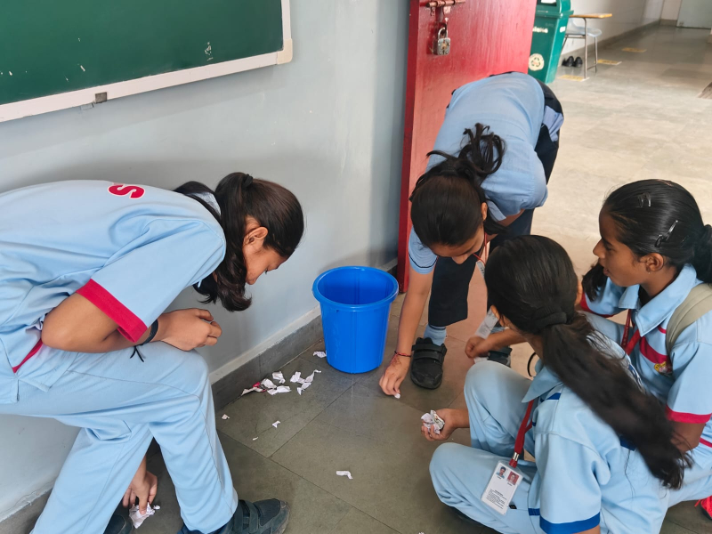 Cleanliness Drive Continues With Shramdan Under “दिल्ली को कूड़े से आज़ादी – स्वच्छता अभियान”