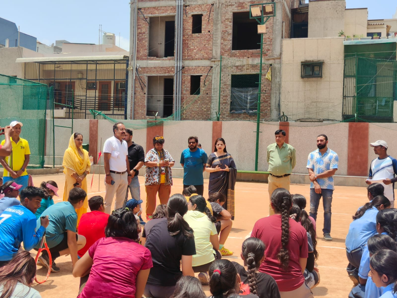 OPENING CEREMONY OF ZONAL LAWN TENNIS TOURNAMENT 2025–26