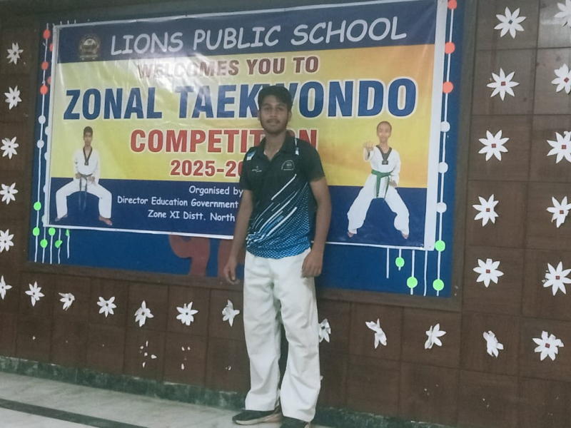 Bronze Medal In Taekwondo Zonals