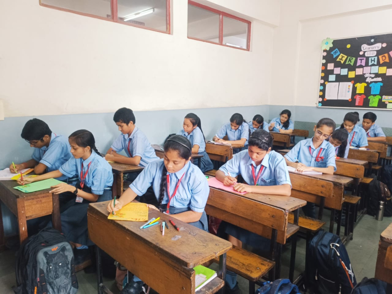Storytelling and Creative Writing Activity under Cleanliness Drive