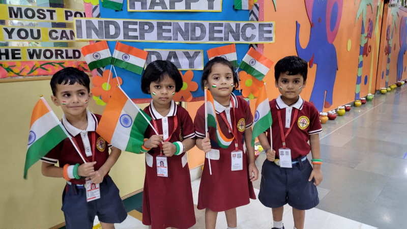 Independence Day Celebration by Pre-Primary