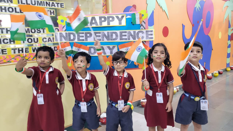 Independence Day Celebration by Pre-Primary