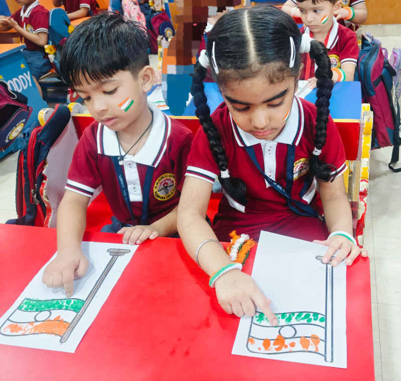 Independence Day Celebration by Pre-Primary