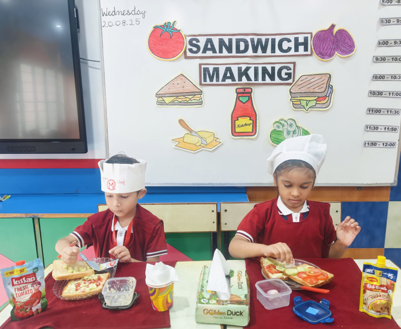 Cooking Experience: Sandwich Making Activity
