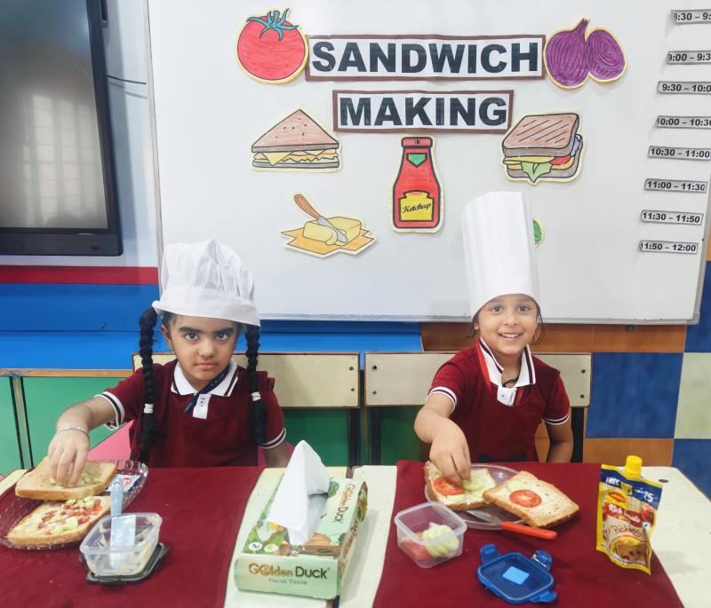Cooking Experience: Sandwich Making Activity