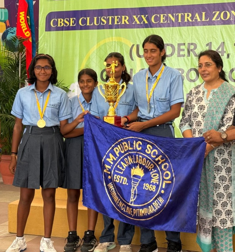 Outstanding Achievement of MMPians at CBSE Central Zone Lawn Tennis Tournament