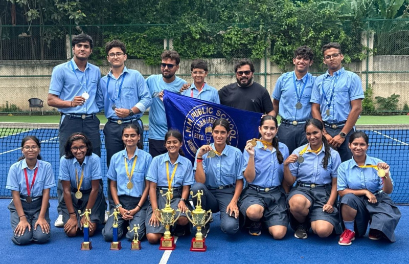 Outstanding Achievement of MMPians at CBSE Central Zone Lawn Tennis Tournament