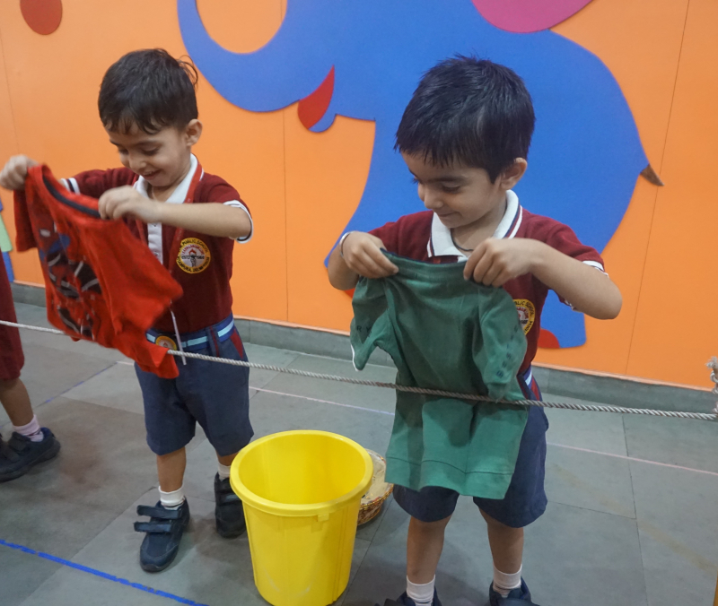 Life Skills Activity – Dry Your Clothes