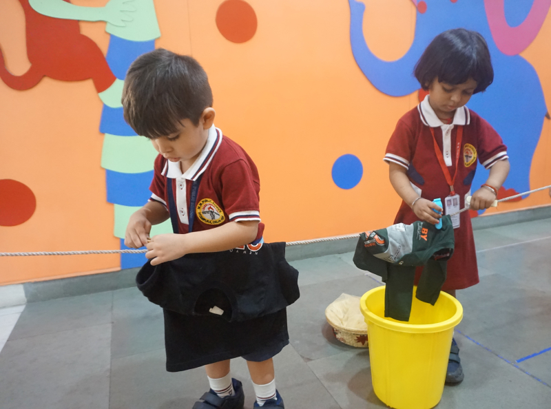 Life Skills Activity – Dry Your Clothes