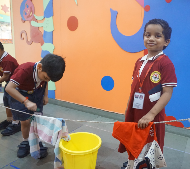 Life Skills Activity – Dry Your Clothes