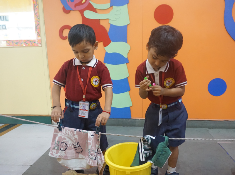 Life Skills Activity – Dry Your Clothes