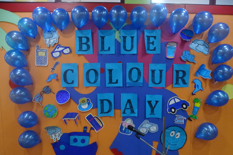 BLUE COLOUR DAY