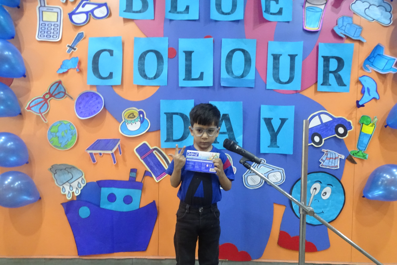 BLUE COLOUR DAY