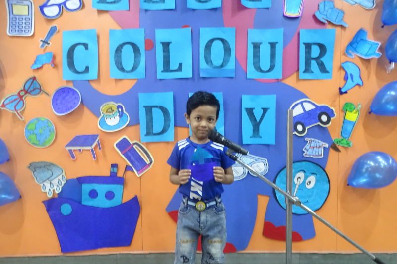 BLUE COLOUR DAY