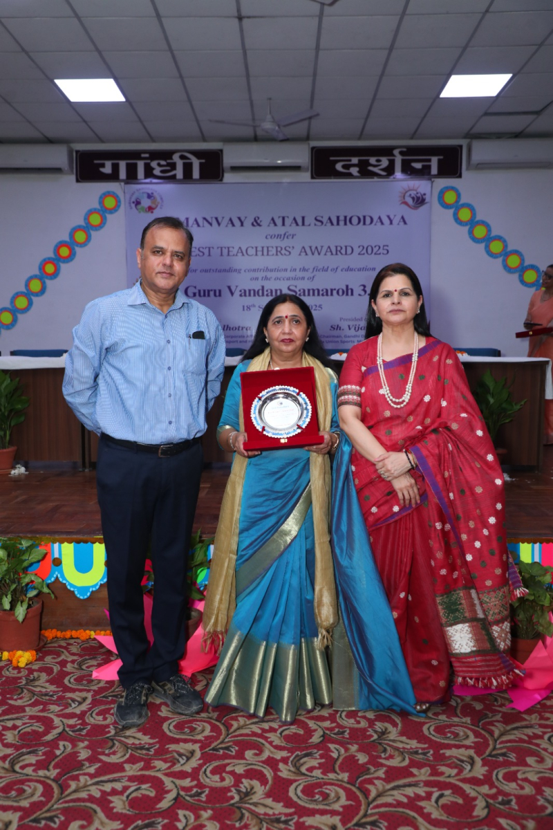 ATAL SAHODAYA CONFERS BEST TEACHERS’ AWARD 2025