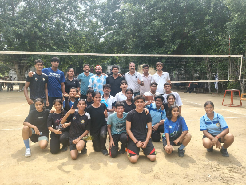 Marvellous Achievements in Throwball Zonal by MMPians