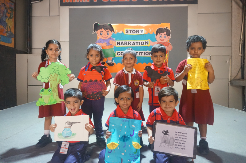 STORY NARRATION COMPETITION: GRADE L.K.G.