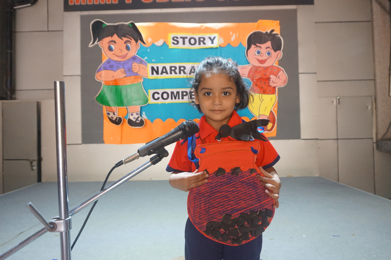 STORY NARRATION COMPETITION: GRADE L.K.G.
