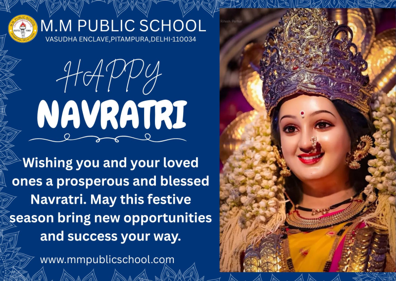 MMPS wishes  Happy  Navratri 