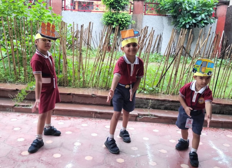Sports Activity: Modes of Transport (Relay Race)
