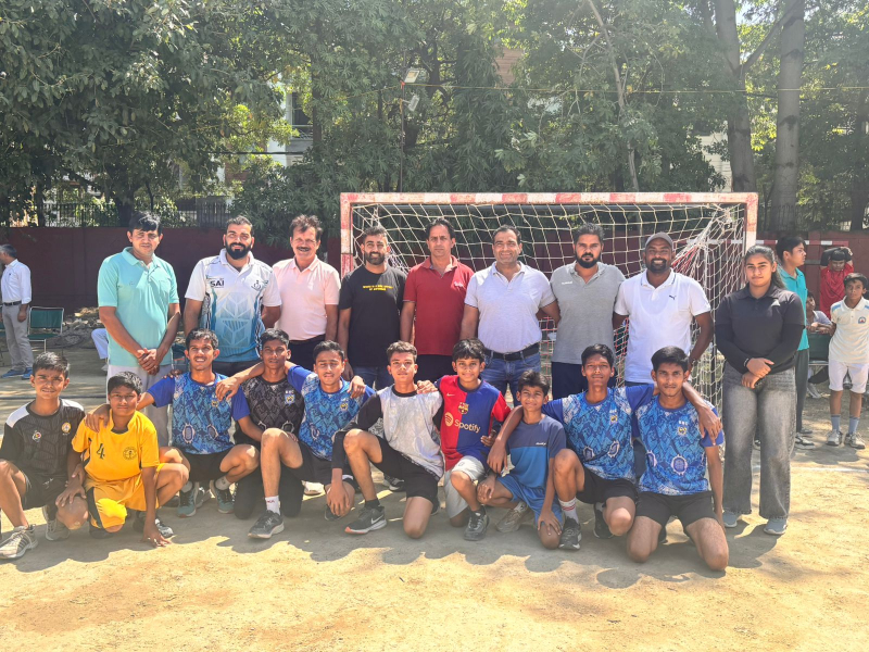 MMPS Triumphs at Delhi State School Games Handball Tournament