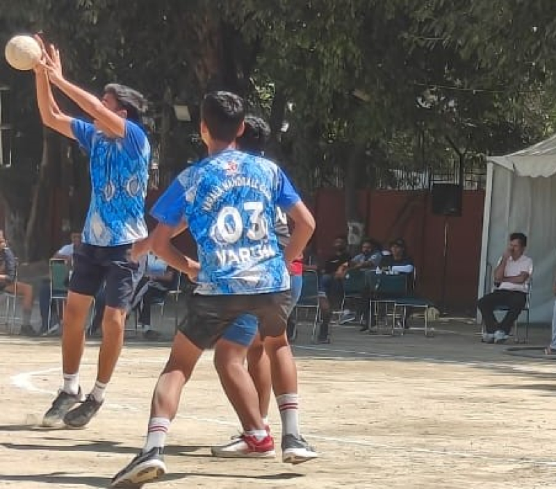MMPS Triumphs at Delhi State School Games Handball Tournament