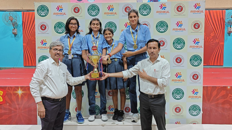 M.M. Public School Shines at CBSE National Tennis Championship 2025