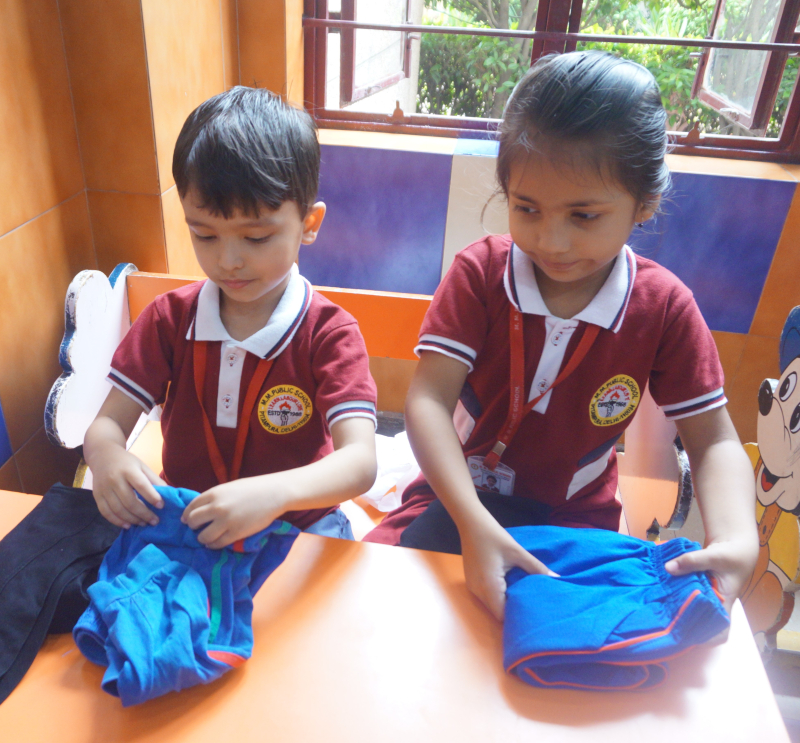 Life Skills Activity- Fold Your Clothes