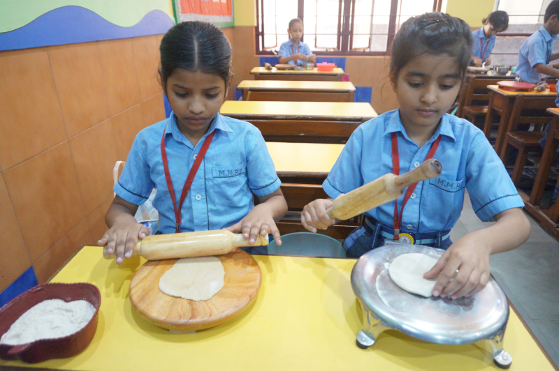 Daily Life Skills Activity: Flattening of Flour Dough with a Rolling Pin