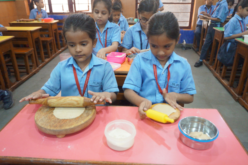 Daily Life Skills Activity: Flattening of Flour Dough with a Rolling Pin