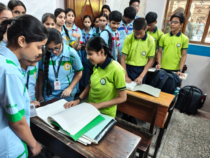 Diwali Celebration at Blind School