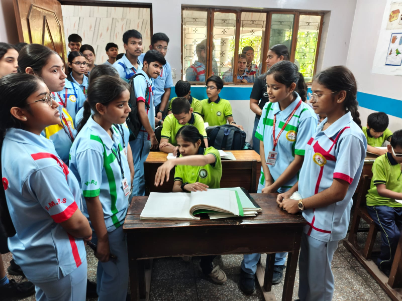 Diwali Celebration at Blind School