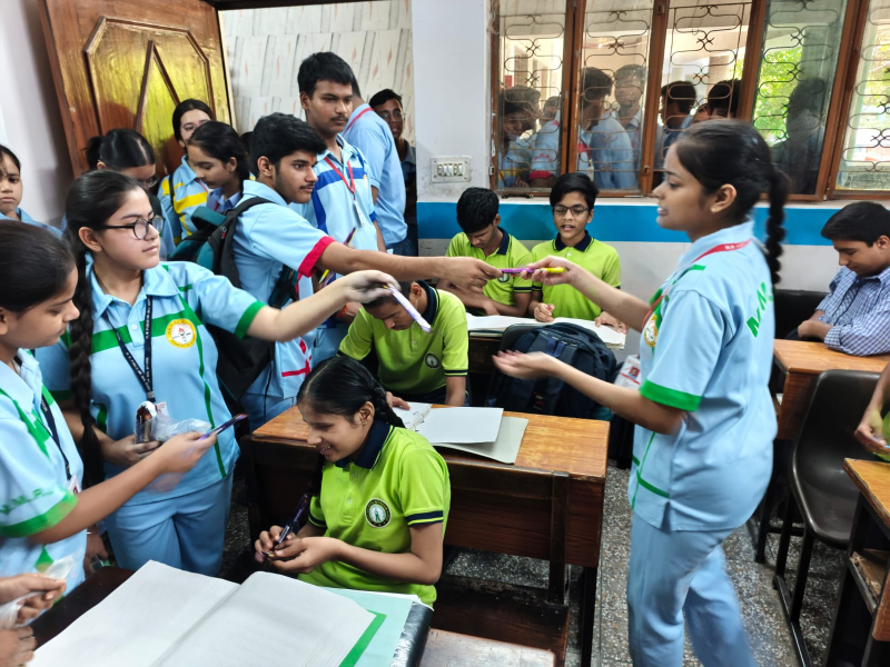 Diwali Celebration at Blind School
