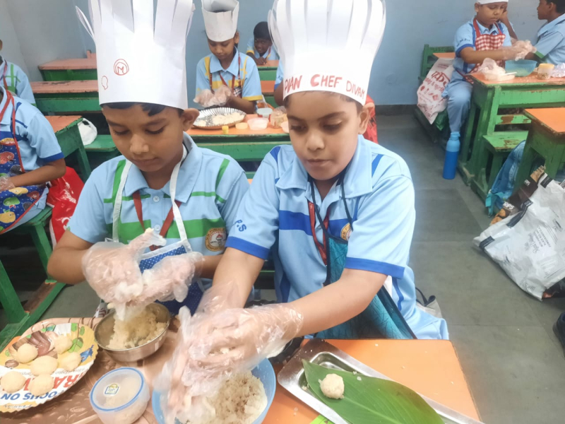 Flameless Cooking Activity – Devotion through Laddoos