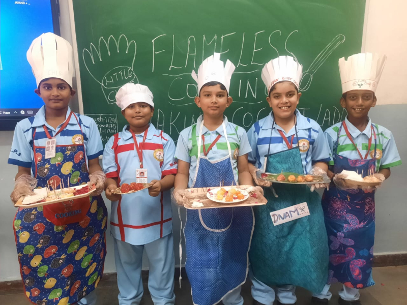Flameless Cooking Activity – Devotion through Laddoos
