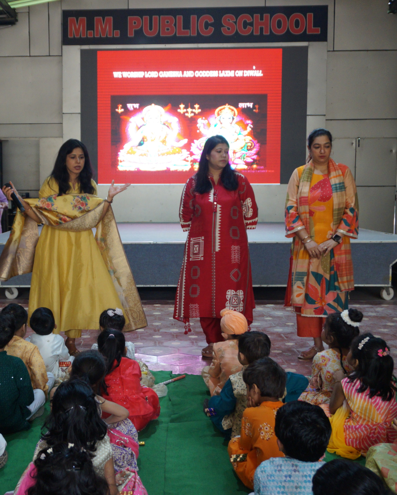 Deepawali Utsav by pre-primary