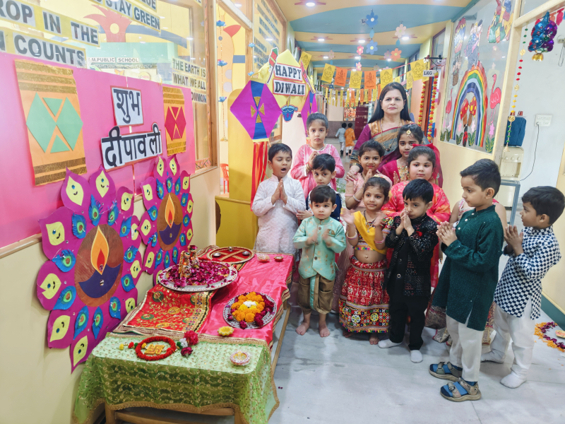 Deepawali Utsav by pre-primary