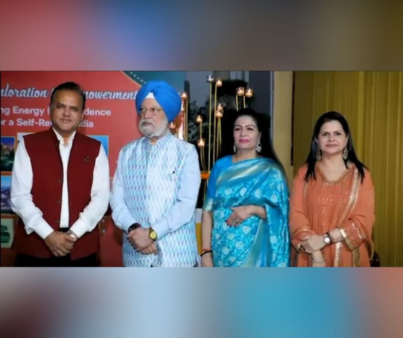 DIWALI CELEBRATION WITH HON’BLE MINISTER SH. HARDEEP SINGH PURI JI