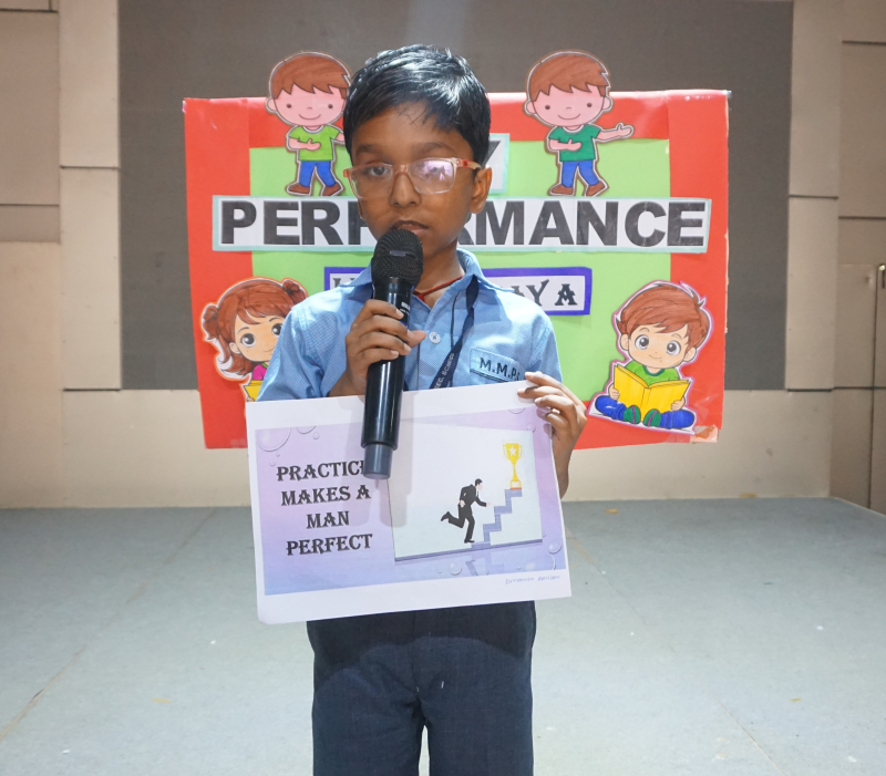 My Performance: Let’s Say A Proverb