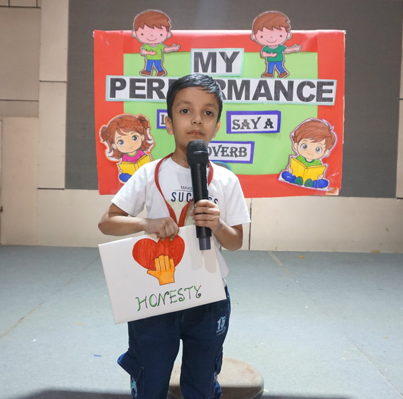 My Performance: Let’s Say A Proverb