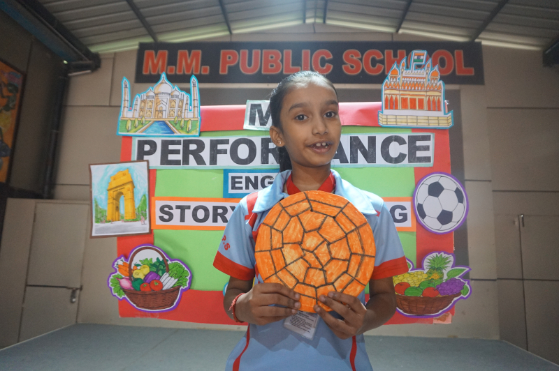 My Performance (English Story Telling) : My Favourite Game/Place/Food
