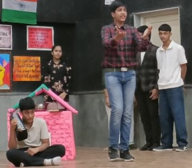 जिला स्तरीय नाटक प्रतियोगिता