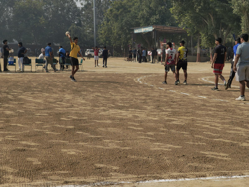 Second Position at Delhi State School Games Handball Tournament