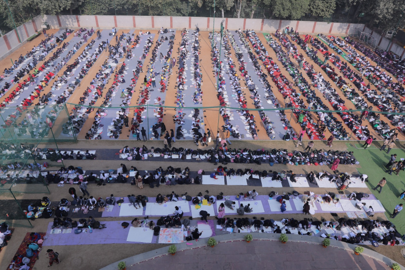 Smt. Krishna Pathak Memorial Twenty-First Inter-School Painting & Craft Competition
