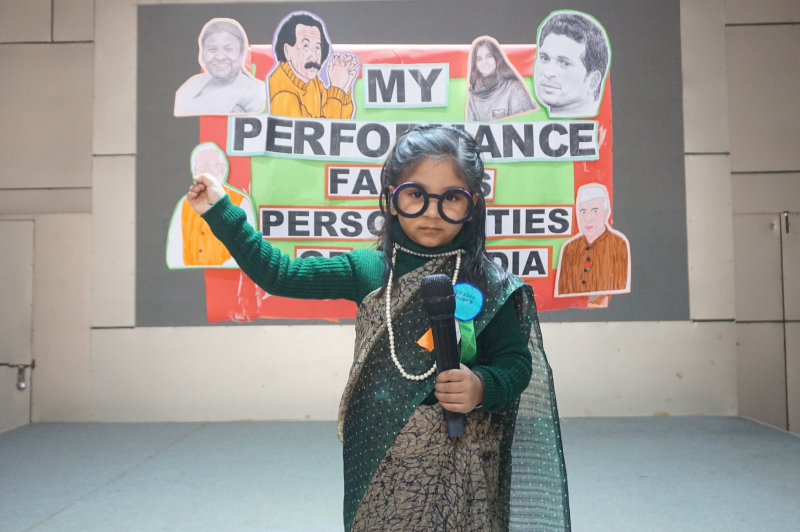 My Performance: Famous Personalities of India